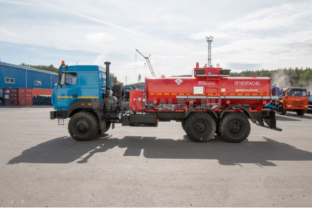 Автотопливозаправщик АТЗ-12Б УСТ 5453 Урал 4320-4971-80 сп.м., доработка под ДОПОГ