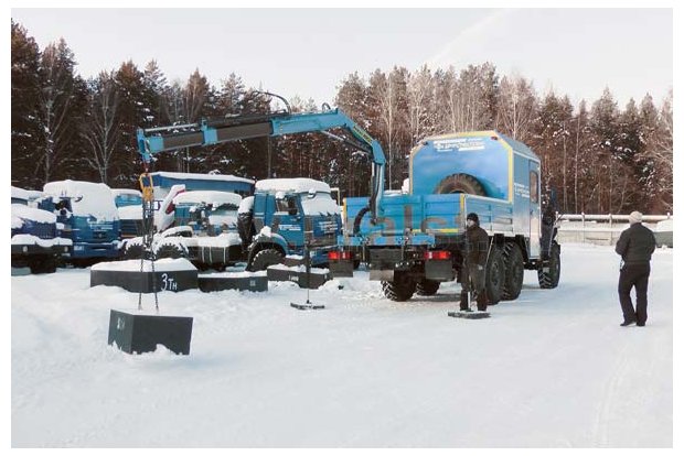 ГПА с КМУ ИМ-25 УСТ 5453 Урал 4320Е5