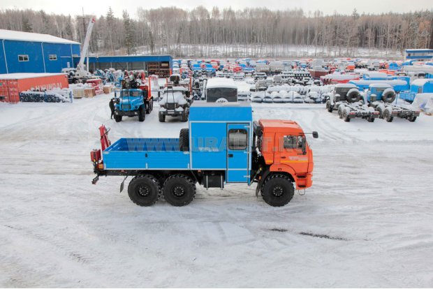 ТБМ с КМУ ИМ-20 УСТ 5453 Камаз 43118