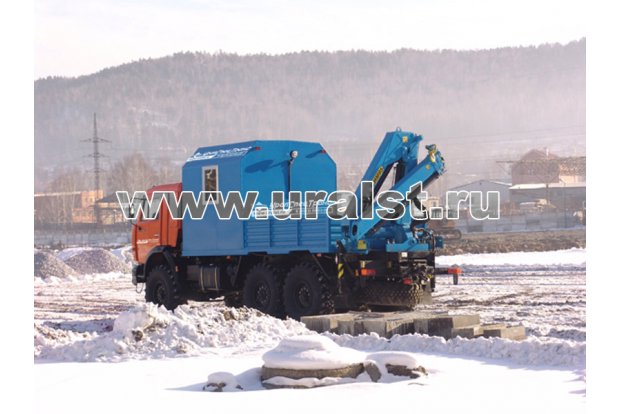 ТБМ с КМУ ИМ-95 УСТ 5453 Камаз 43118