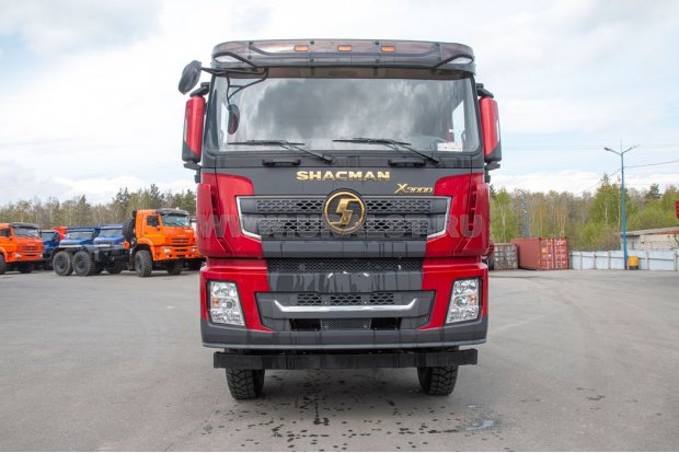 Седельный тягач с КМУ ИМ-150N SHACMAN SX32586T385 6х6 