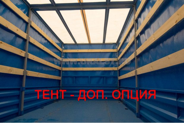 Прицеп бортовой ПБ 10-21-6 + ТЕНТ