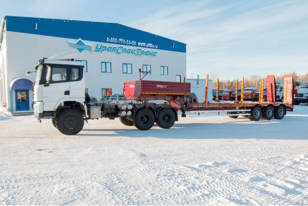  Автопоезд Седельный Тягач SHACMAN (ШАКМАН) SX42586V385 + ППТ 45-31-11КУ BPW УСТ 9465