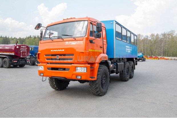 Автобус вахтовый 22 базовый УСТ 54535 Камаз 43118-50, сп. место