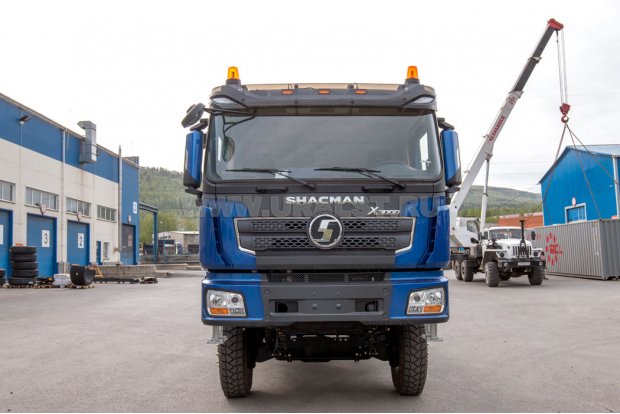 Тягач УСТ 5453 SHACMAN SX32586V385 (6х6), КБ 3775 мм, 315/80R22,5 ДОПОГ 