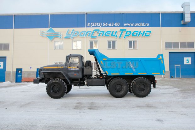 Самосвал Урал 58312А (55571) задний борт