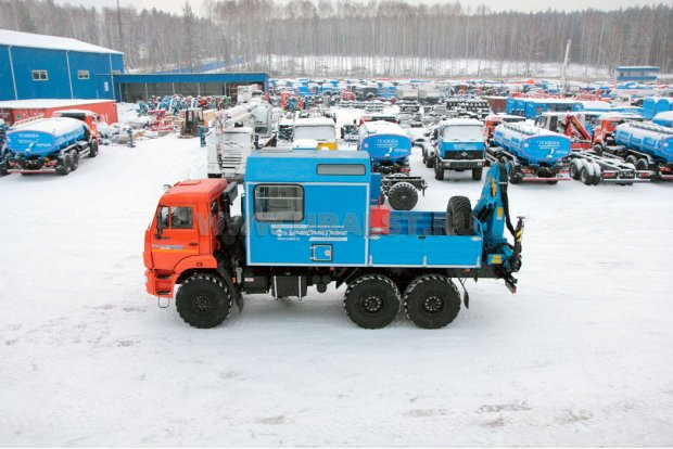 МРМ с КМУ ИМ-150 Камаз УСТ 5453 Камаз 43118-50