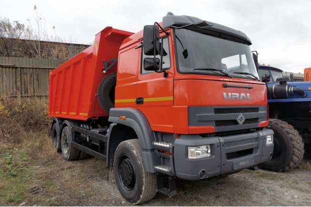 Самосвал Урал С35510-W251630-С2 с задним бортом