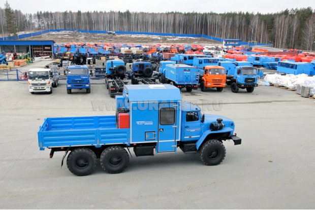 Мобильная ремонтная мастерская (МРМ) УСТ-54534 на шасси Урал 4320-1912