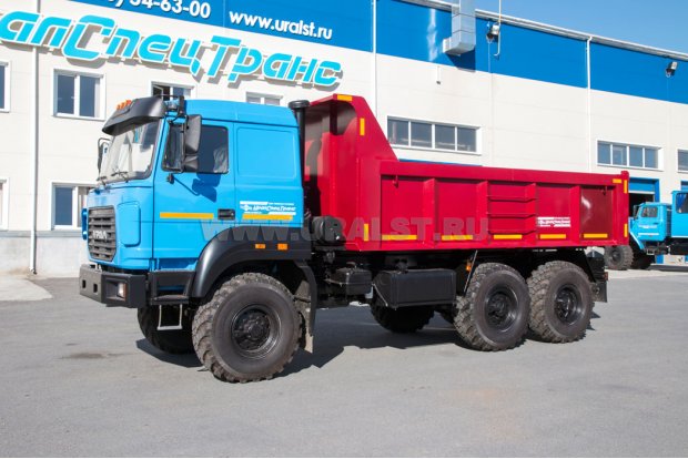 Самосвал 58312G на шасси Урал 55571 с задним бортом