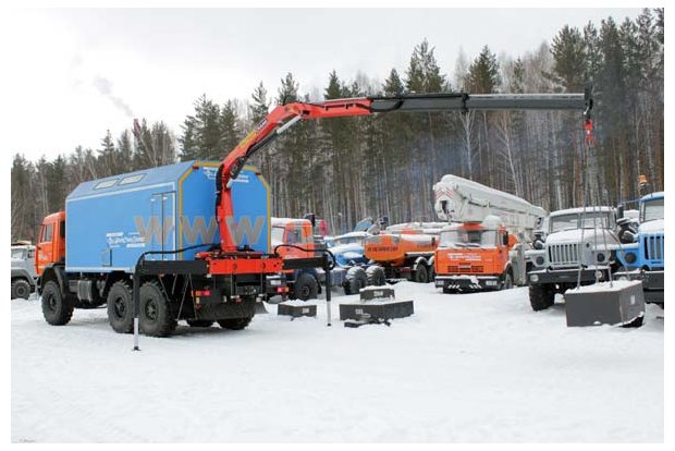 МРМ с КМУ PK-8500А УСТ 5453 Камаз 43118