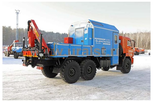 МРМ с КМУ PK-8500A УСТ 5453 Камаз 43118