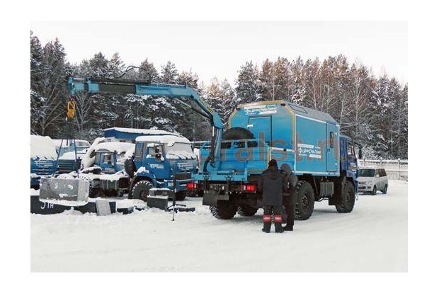 МРМ с КМУ ИМ-25 УСТ 5453 Камаз 43118-RR