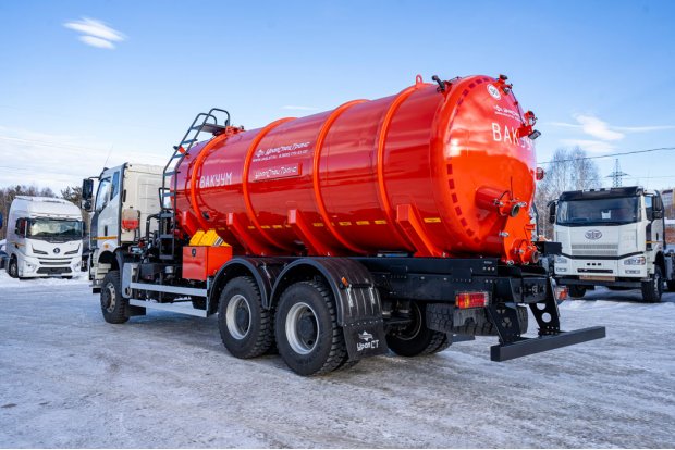 Вакуумная машина МВ-19 КО УСТ 5453 FAW 3250 6Х6, КБ 4800
