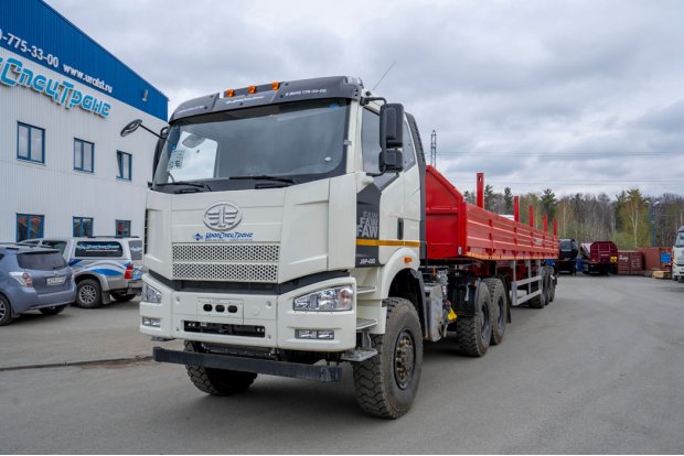 Полуприцеп бортовой ППБ 30Б-31-14К УСТ 9465 высота ССУ 1500