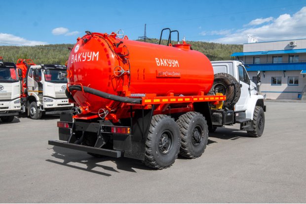 Автоцистерна вакуумная коммунальная МВ-10-ОД КО УСТ 5453 Урал NEXT 4320-6951-72