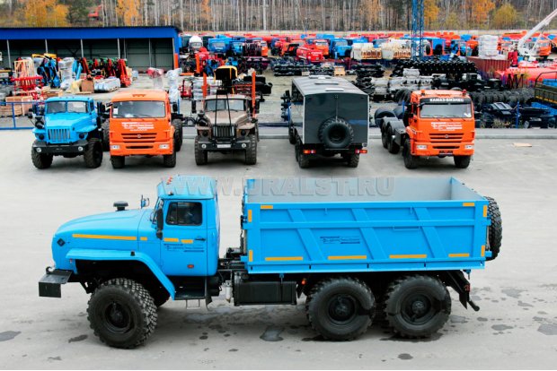 Самосвал Урал 58312С самосвал 2-х ст. разг.