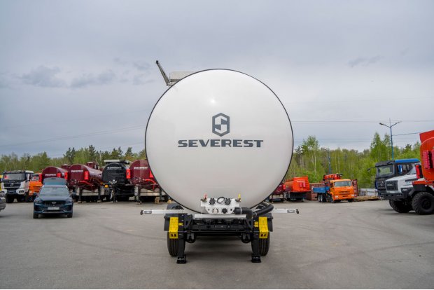 Молоковоз ППЦПТ 27КТ-42ЛЛ-4 дисковые тормоза SEVEREST высота ССУ 1150 мм СИП-мойка