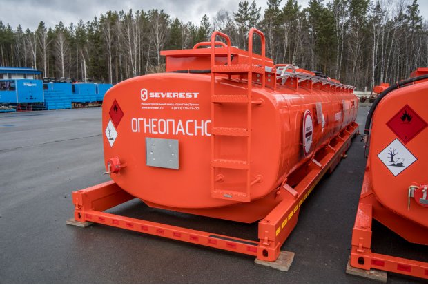 Контейнер-цистерна КЦ-33-3 УСТ