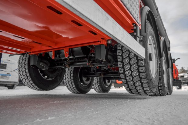 Подъемная ось (ленивец)