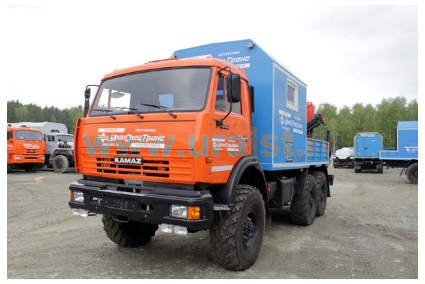 АНРВ с КМУ PK-8500А УСТ Камаз 43118