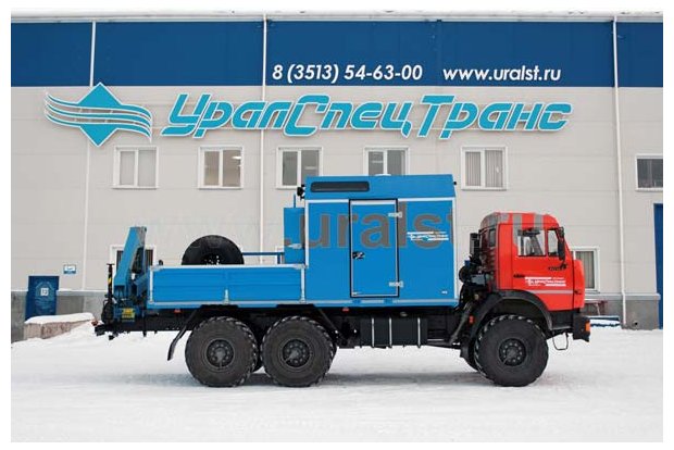 АНРВ с КМУ ИМ-55 УСТ Камаз 43118-50