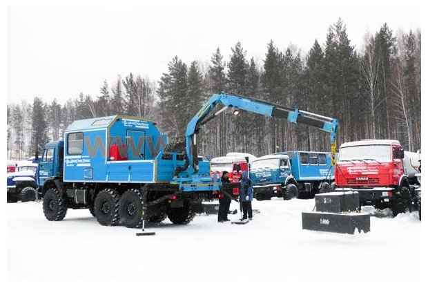АРОК с КМУ ИМ-77 УСТ Камаз 5350-66(D5)