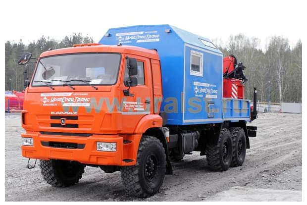 АРОК с КМУ PK-15500А УСТ Камаз 43118