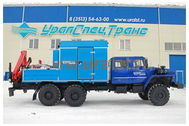 АРОК с КМУ РК-8500А Урал УСТ 4320-1912Е5