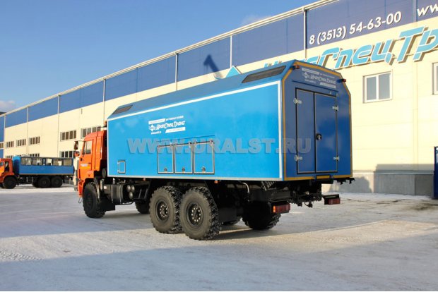 Маслостанция УСТ-5453 на шасси Камаз 43118-46
