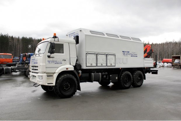 Маслостанция УСТ Камаз с Palfinger PK-8500