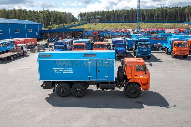 Маслостанция УСТ-5453 на шасси Камаз 43118-46