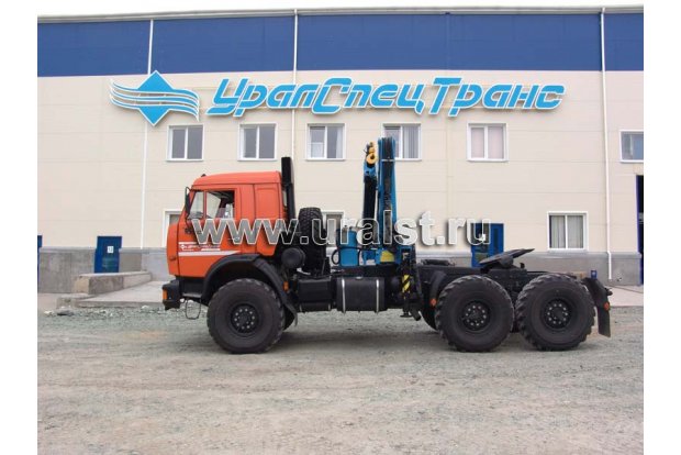 Седельный тягач с КМУ ИМ-150 УСТ 5453 Камаз 53504 (44108)