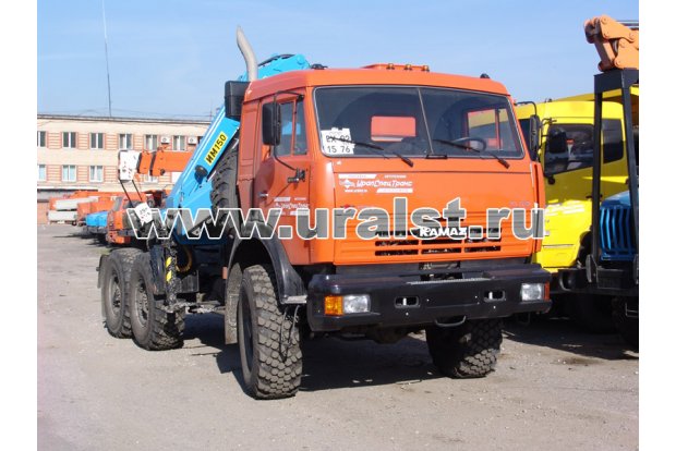 Седельный тягач с КМУ ИМ-150-04 УСТ 5453 Камаз 53504-46 (44108)