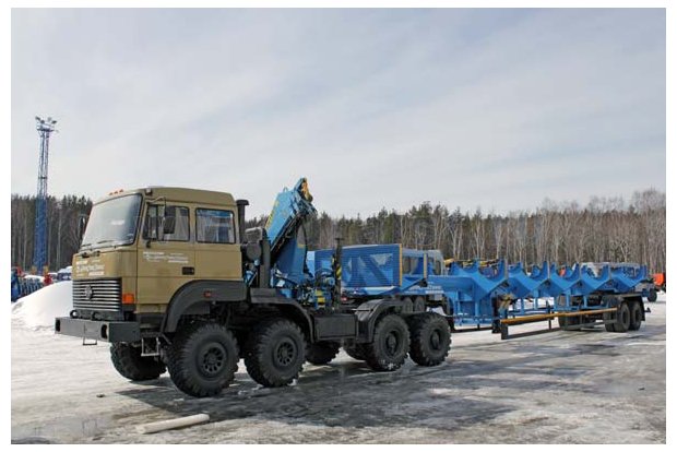 Седельный тягач с КМУ ИМ-180 УСТ 5453 Урал 532362-1151-70