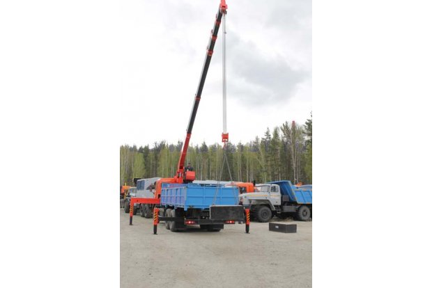 Бортовой Камаз 65115 с КМУ Kanglim