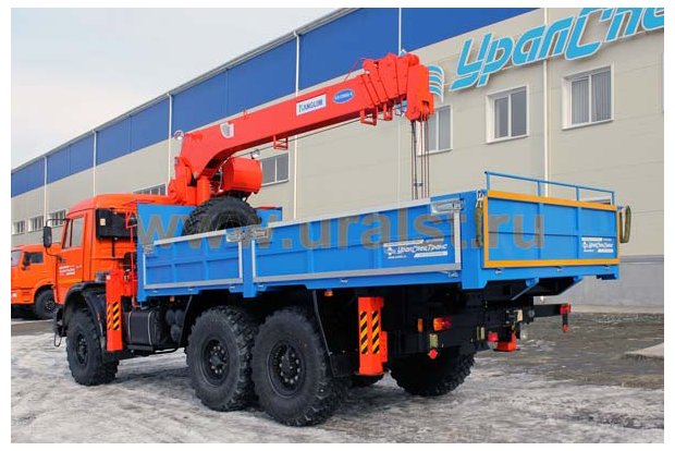 Бортовой с КМУ KS-1256G-II УСТ 54531 Камаз 43118-50