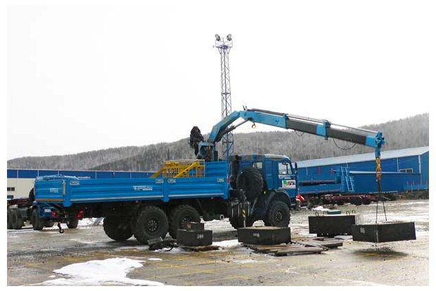 Бортовой с КМУ ИМ-150 УСТ 54531 Камаз 43118-1098-10