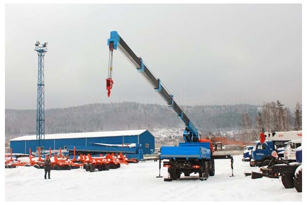 Бортовой с КМУ ИТ-180 (тросовый) УСТ 5453 Камаз 43118-24