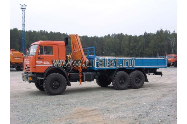 Бортовой с КМУ-130 УСТ 54531Камаз 43118-50