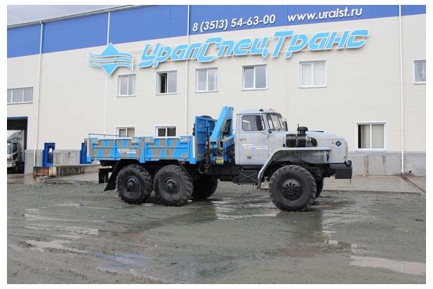 Бортовой Урал с ИМ-55