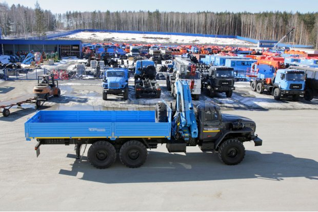 Бортовой с КМУ ИМ-240-04 УСТ 5453 Урал 4320-1951-60