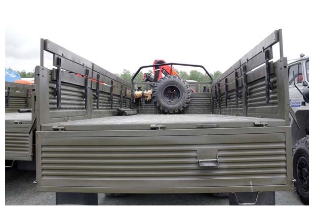 Бортовой с КМУ PK-8500A УСТ 5453 Урал 4320-1951-60
