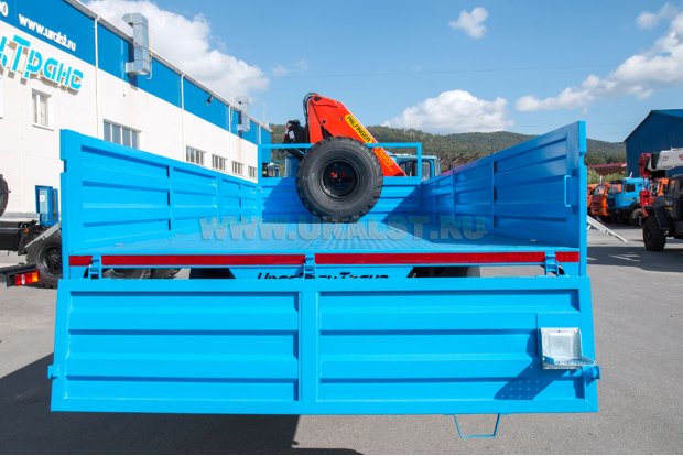 Бортовой с КМУ PK-15500А УСТ 5453 Урал 4320-1951-60