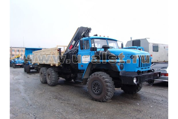 Бортовой с КМУ HIAB 200-C2 Урал 4320