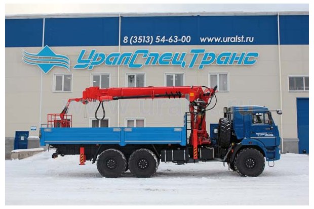 БКМ с Kanglim KS2056 УСТ 5453 Камаз 43118