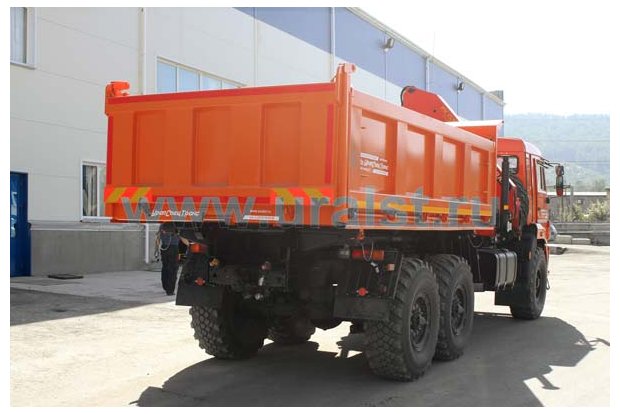 Самосвал с КМУ РК-15500В УСТ 5453 Камаз 43118