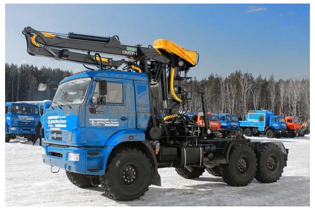 Автомобиль-трансформер с ГМ ОМТЛ-97 УСТ 54531 Камаз 53504-46