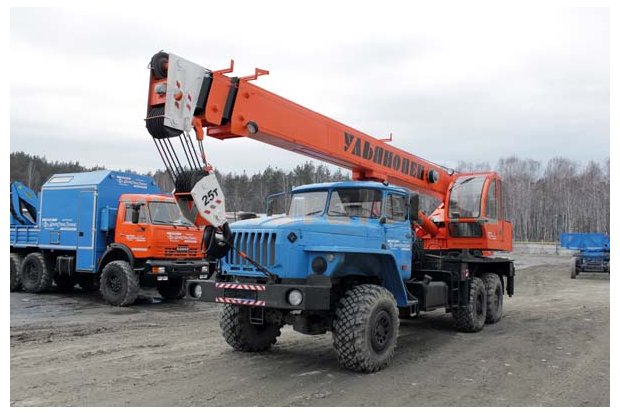 Автокран МКТ-25.5 "Ульяновец" Урал