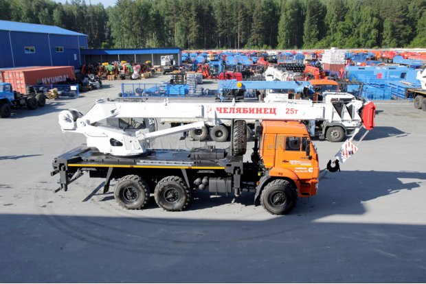 Автокран КС 55732 "Челябинец" Камаз 43118RF